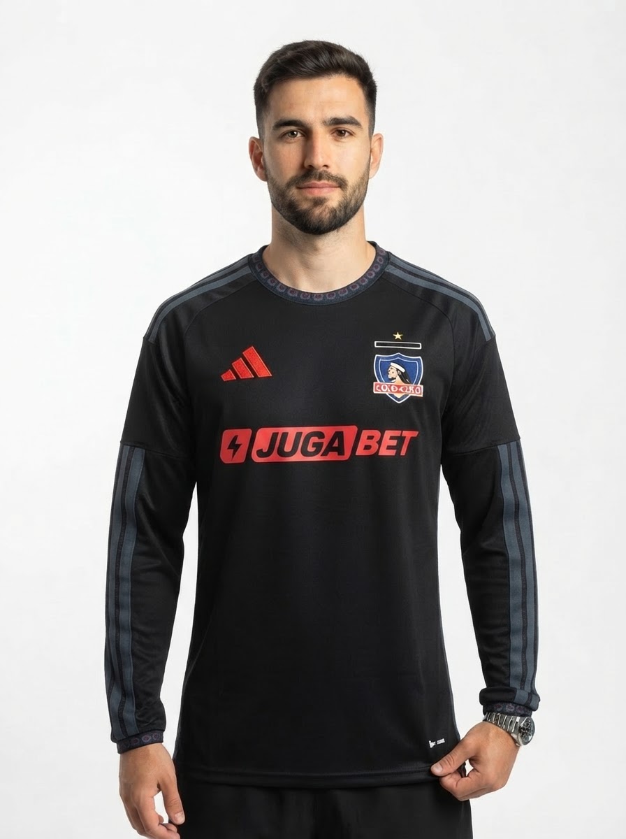 COLO-COLO HOME 26/27 LONG SLEEVE FAN JERSEY