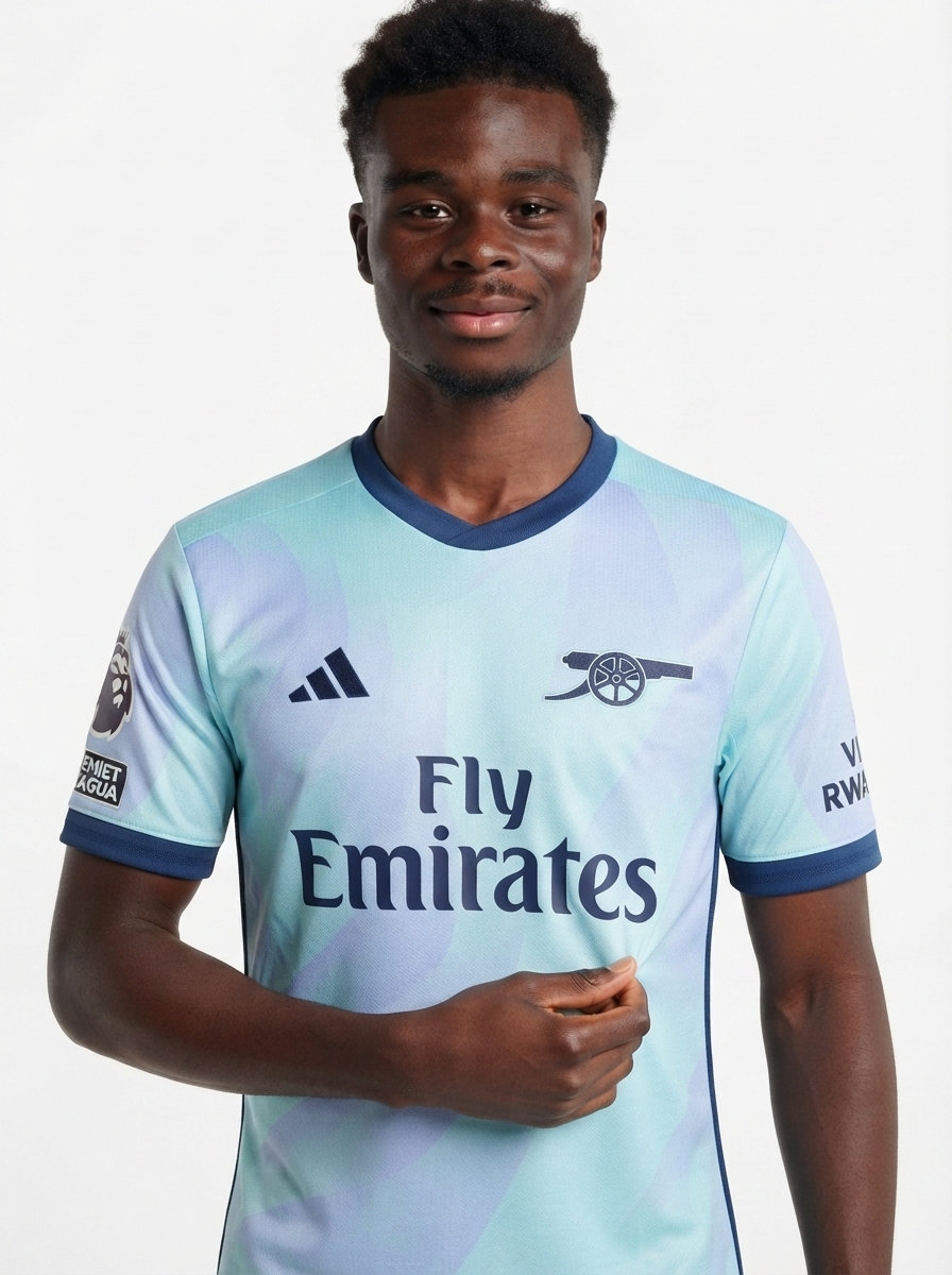 Bukayoaka Arsenal 24/25 III Third Jersey - Player Version - Slim Fit
