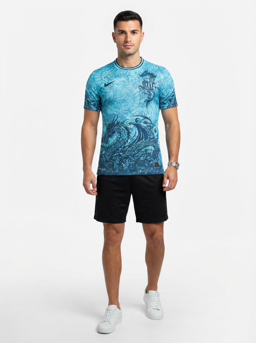 Barcelona 25/26 Special Edition Jersey - Light Blue - Player Version - Slim Fit