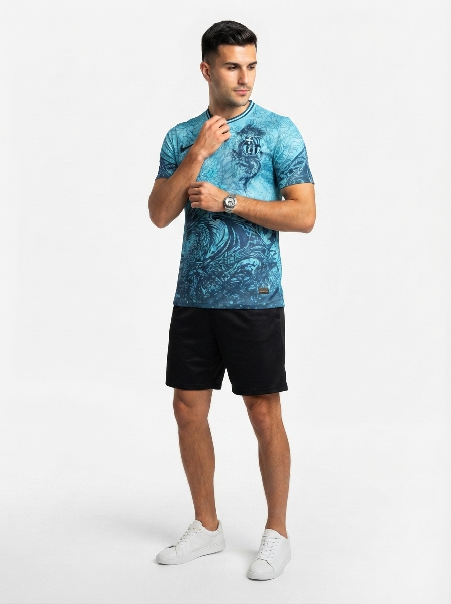 Barcelona 25/26 Special Edition Jersey - Light Blue - Player Version - Slim Fit
