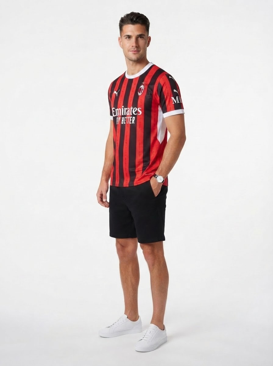AC Milan 24/25 I Home Jersey - Player Version - Slim Fit