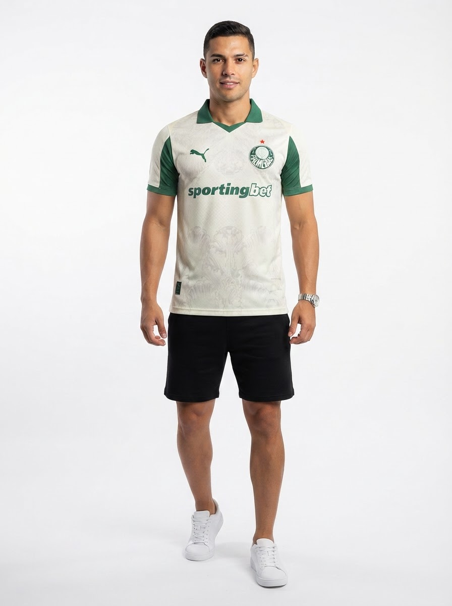 Palmeiras Away Authentic Player [Slim Fit] Player Slim Fit 2025 - Club World Cup [Slim Fit]