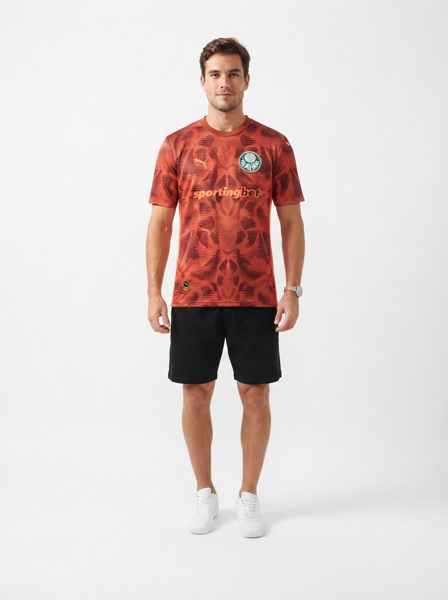 Palmeiras 25/26 Goalkeeper - Red Fan Version