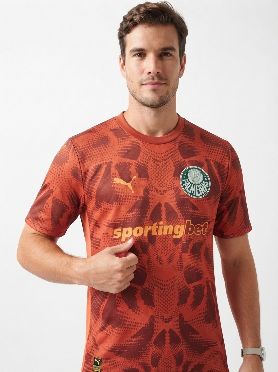 Palmeiras 25/26 Goalkeeper - Red Fan Version