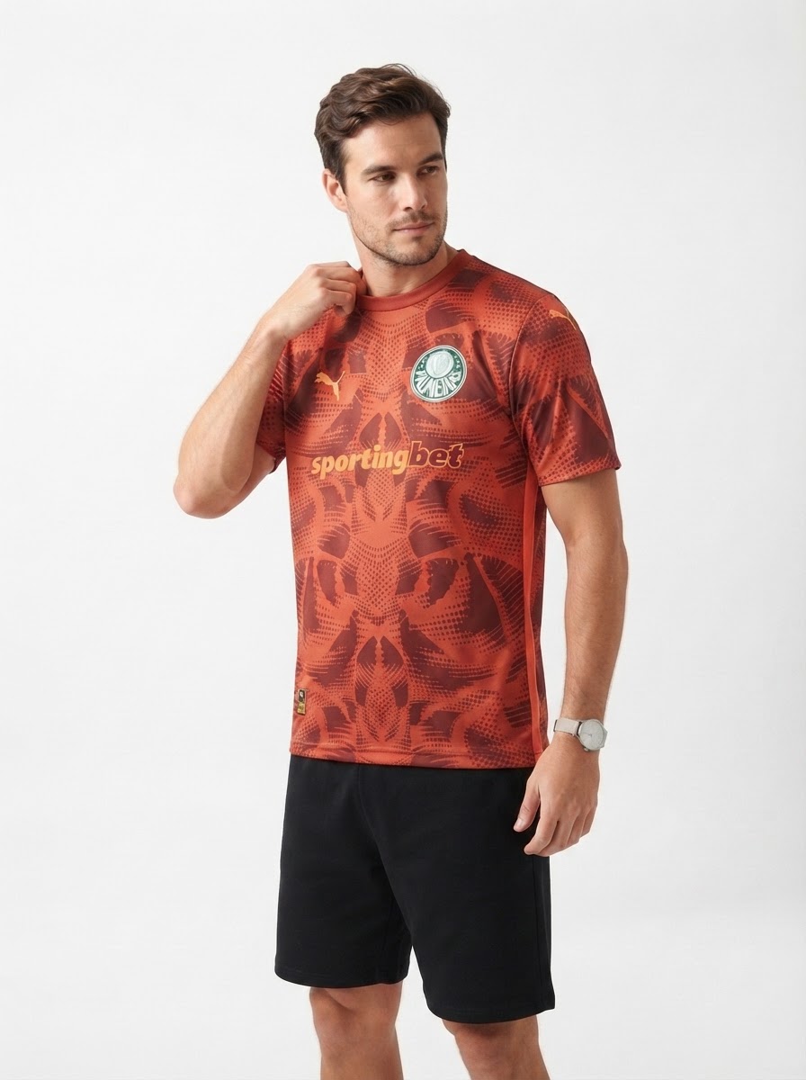 Palmeiras 25/26 Goalkeeper - Red Fan Version