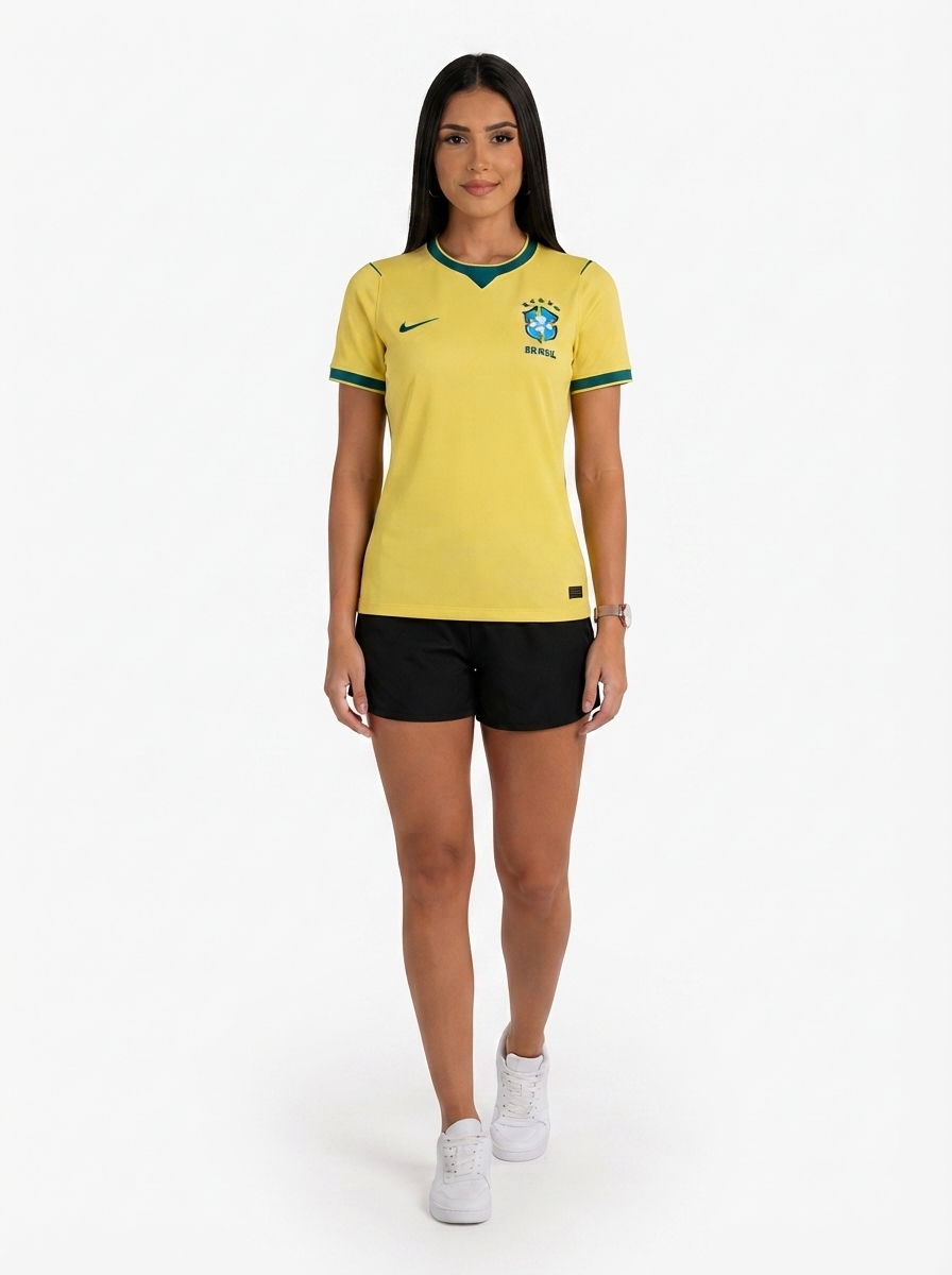Jersey Brazil World Cup 2026 Women's - Women - Fan Version Brasil