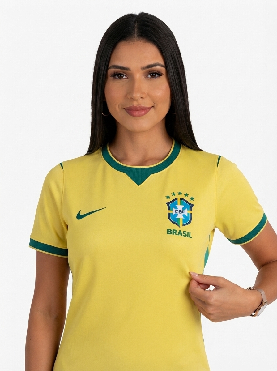 Jersey Brazil World Cup 2026 Women's - Women - Fan Version Brasil