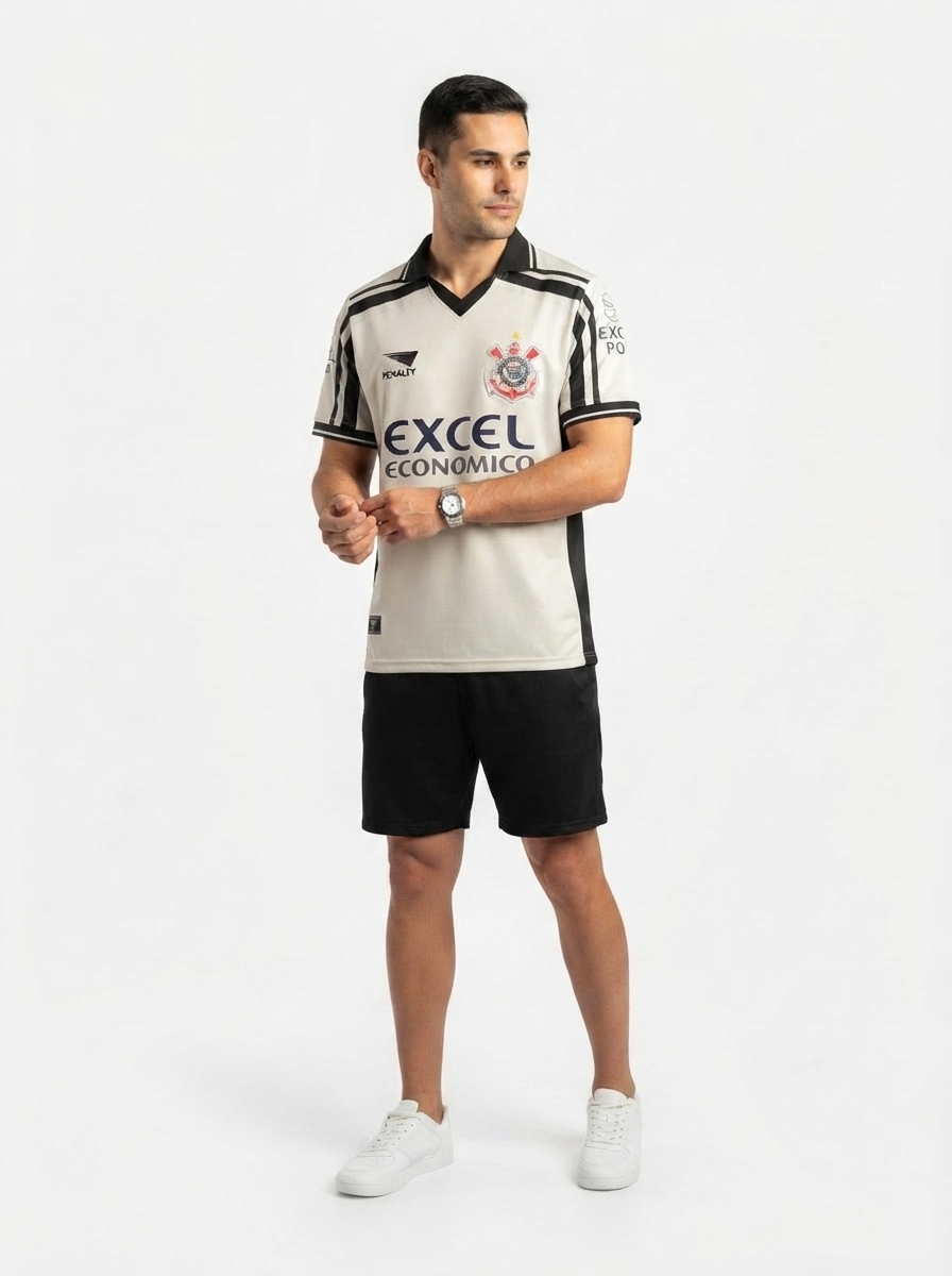 Corinthians 1998 I Home Jersey - Retro Version