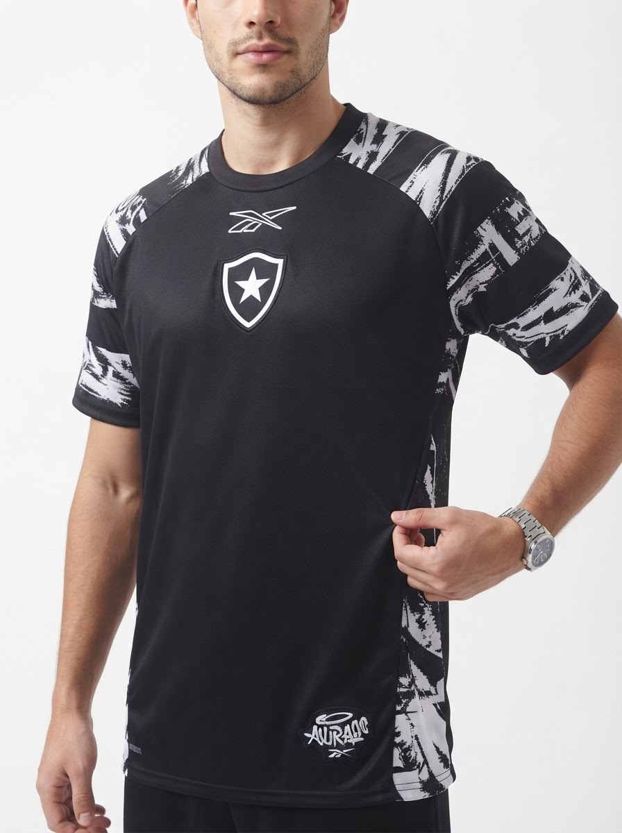 Jersey Botafogo Oversized Prematch 25/26