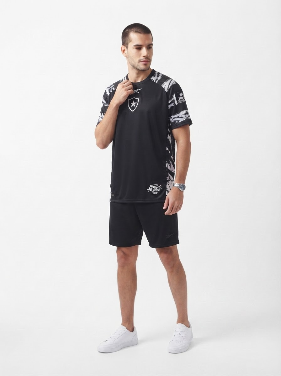 Jersey Botafogo Oversized Prematch 25/26