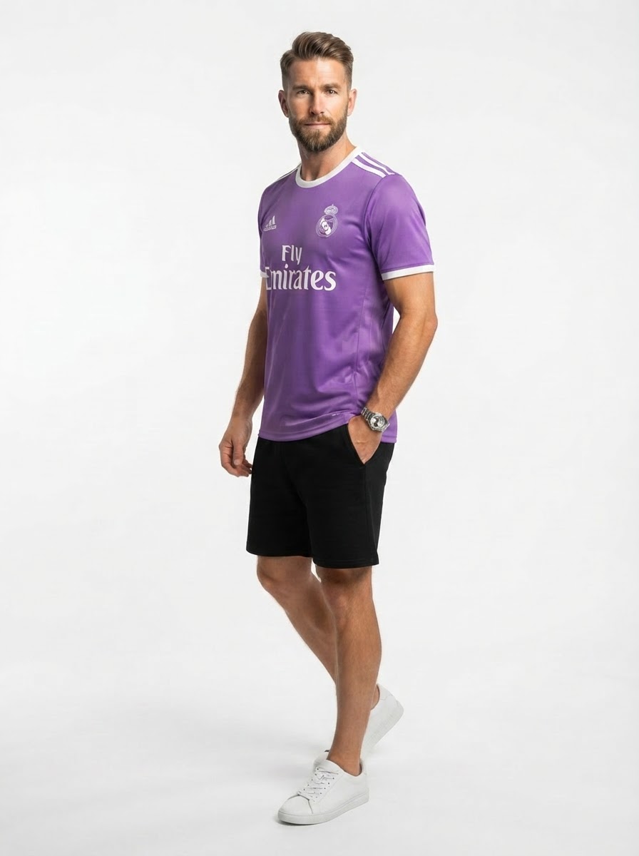 Real Madrid 16/17 II Away Jersey - Retro Version
