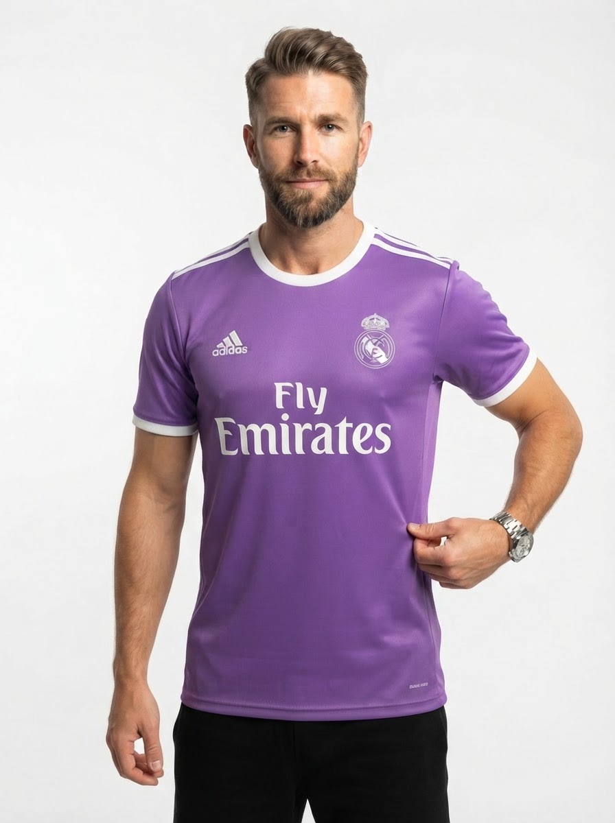 Real Madrid 16/17 II Away Jersey - Retro Version