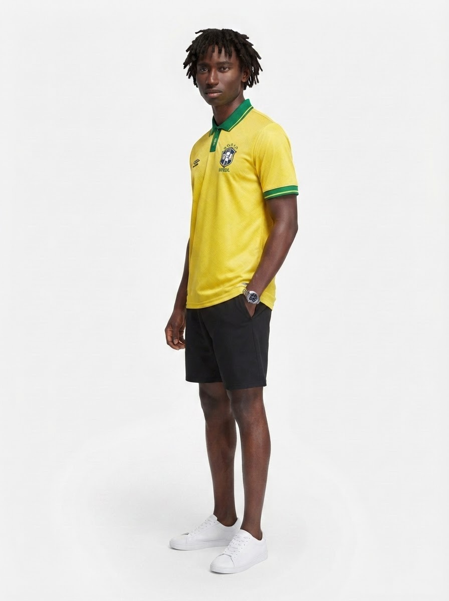 Jersey Retro National Team Brasil 1991/92 I