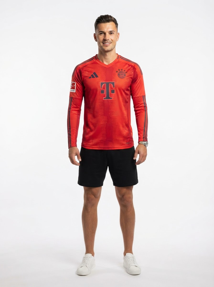 Joshua Kimmich Bayern Munich 24/25 I Home Jersey - Long Sleeve