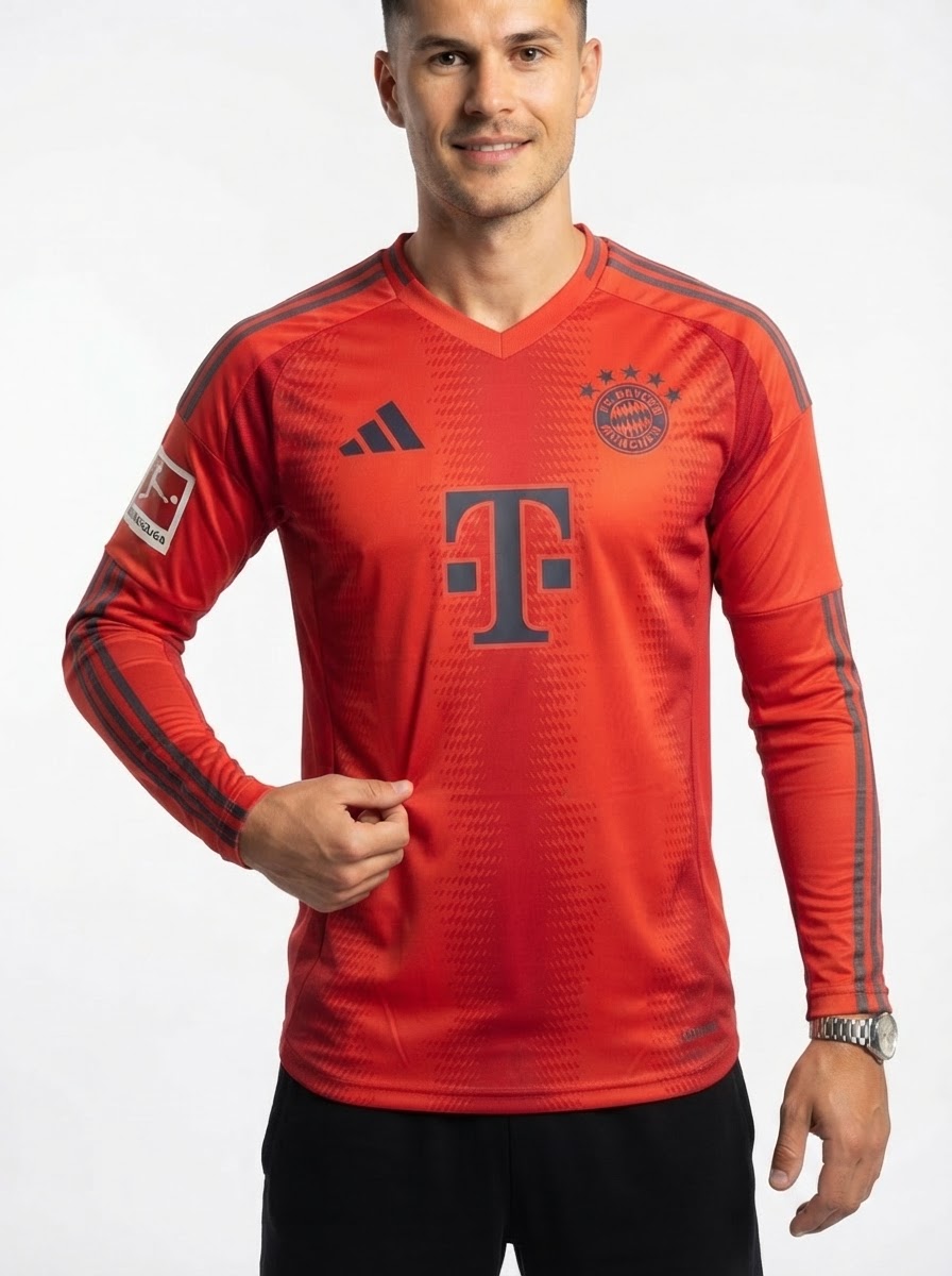 Joshua Kimmich Bayern Munich 24/25 I Home Jersey - Long Sleeve