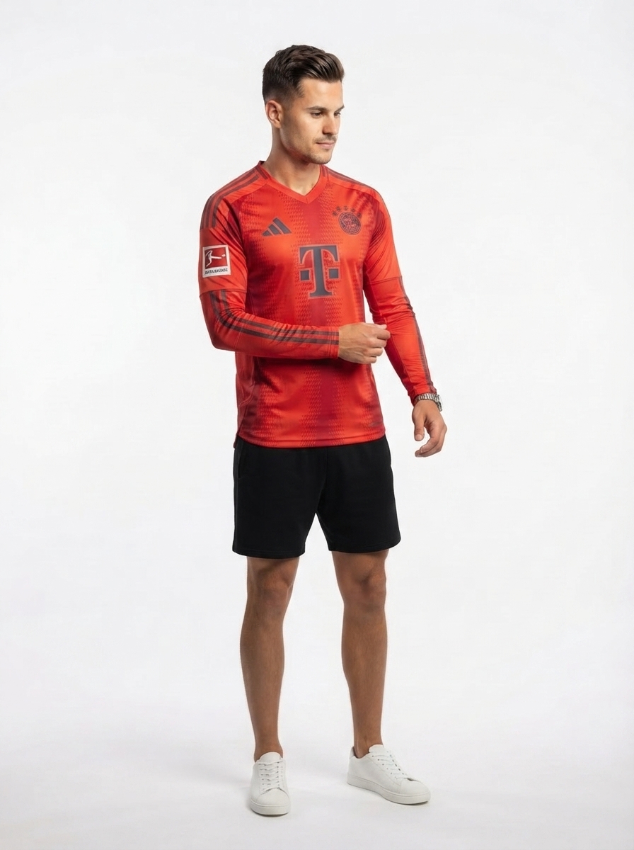 Joshua Kimmich Bayern Munich 24/25 I Home Jersey - Long Sleeve