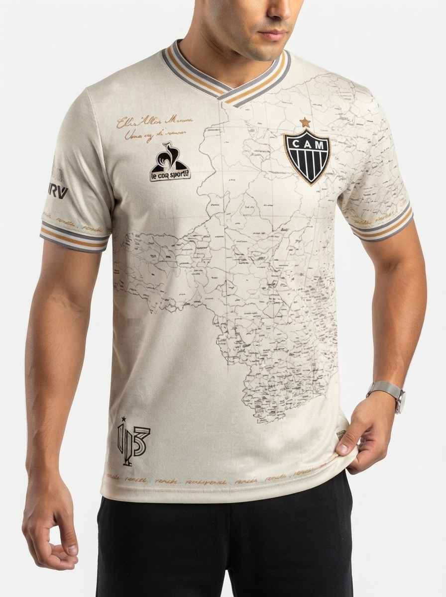 Atlético Mineiro Special Edition 2022 Mapa - Dourada