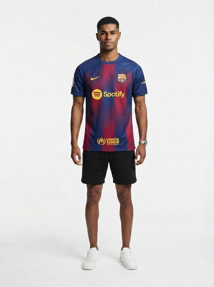 Barcelona Home Rashford 14 Home Fan Jersey 2025/26