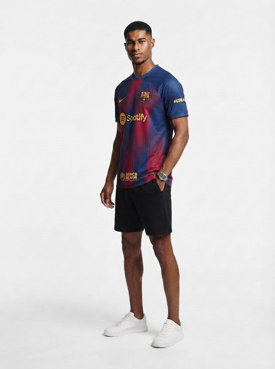 Barcelona Home Rashford 14 Home Fan Jersey 2025/26