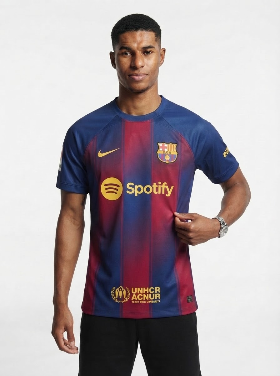 Barcelona Home Rashford 14 Home Fan Jersey 2025/26