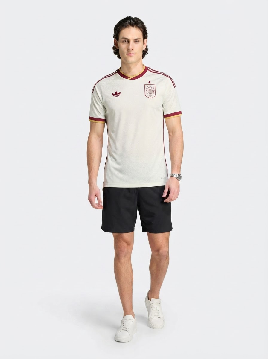 Spain 2026 Away Authentic Jersey World Cup 2026 Player [Slim Fit]