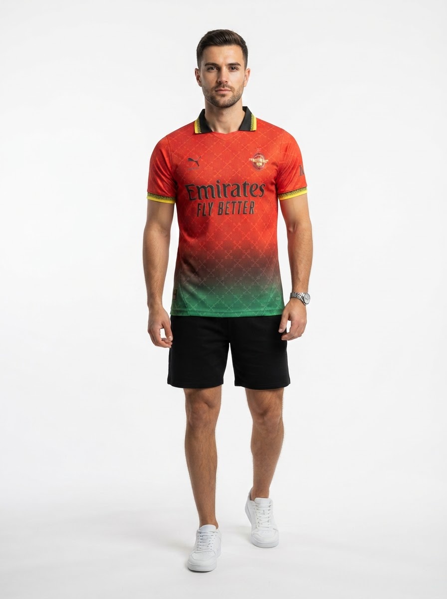 AC Milan 25/26 Commemorative Edition Jersey - Red - Player Version - Slim Fit