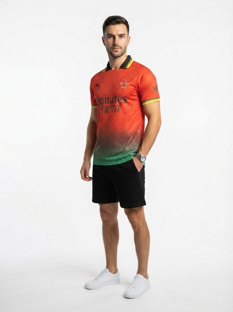 AC Milan 25/26 Commemorative Edition Jersey - Red - Player Version - Slim Fit