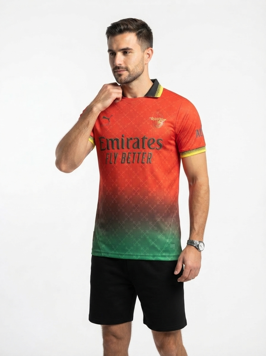AC Milan 25/26 Commemorative Edition Jersey - Red - Player Version - Slim Fit