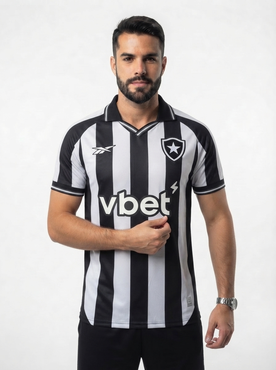 Botafogo A.Cabral 98 Home Fan Jersey 2025/26 - Fan Version