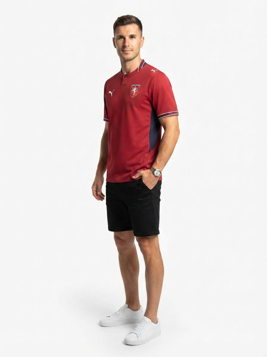 Czechia 2026 Home Jersey World Cup 2026 - Fan Version