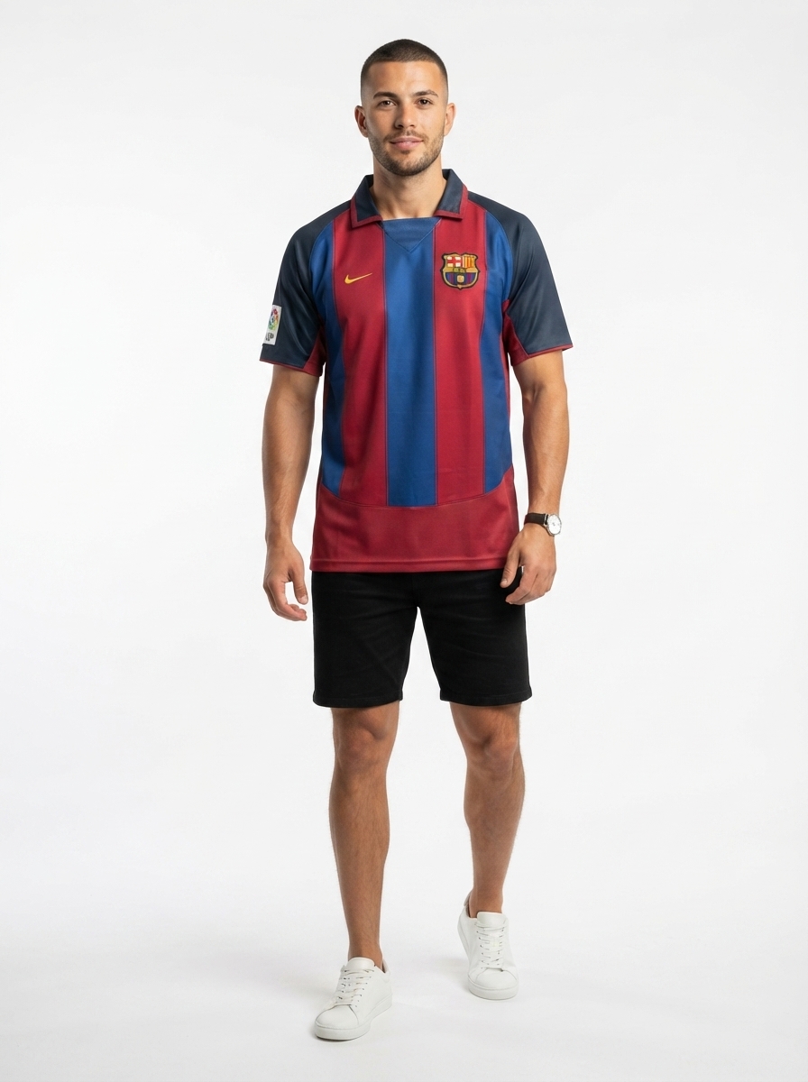 Barcelona 03/04 I Home Jersey - Retro Version