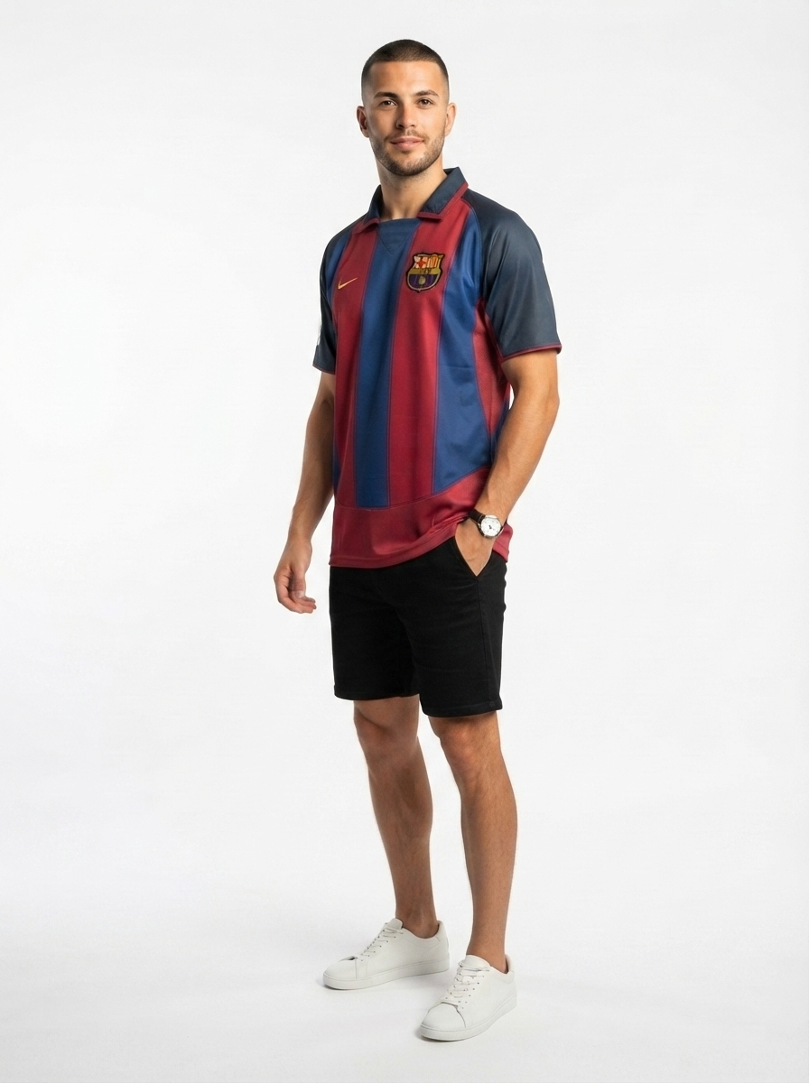 Barcelona 03/04 I Home Jersey - Retro Version