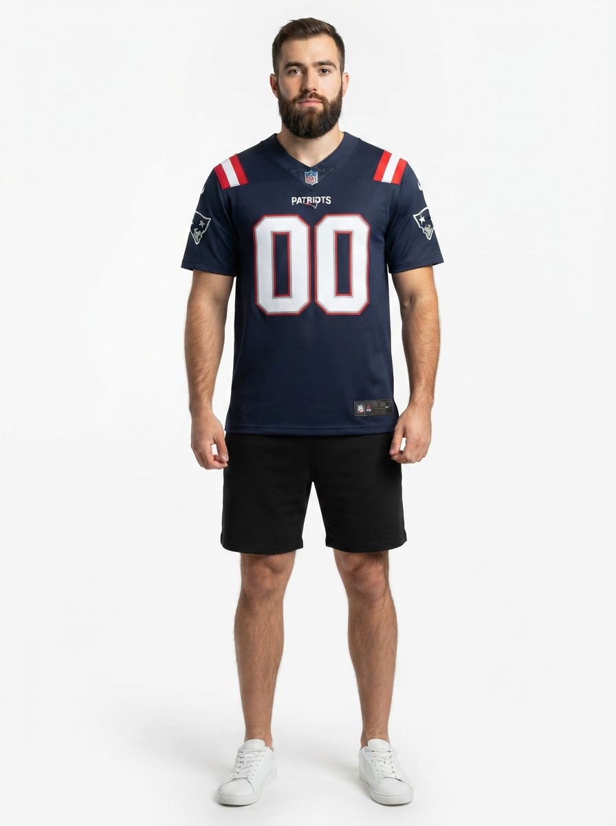 Patriots - Custom Jersey - Navy