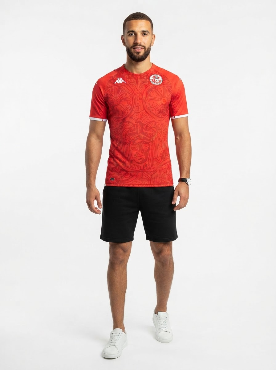 Tunisia 2022 I Home Jersey - Fan Version