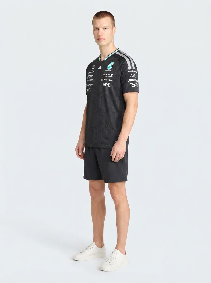 Mercedes 2026 Driver Tee Black F1