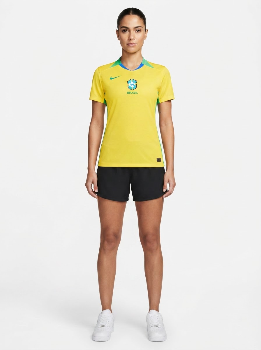 Brazil Women Home Fan Jersey 2025/26
