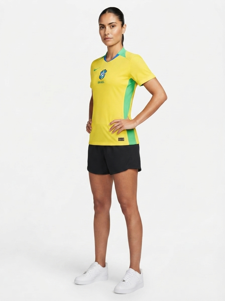 Brazil Women Home Fan Jersey 2025/26
