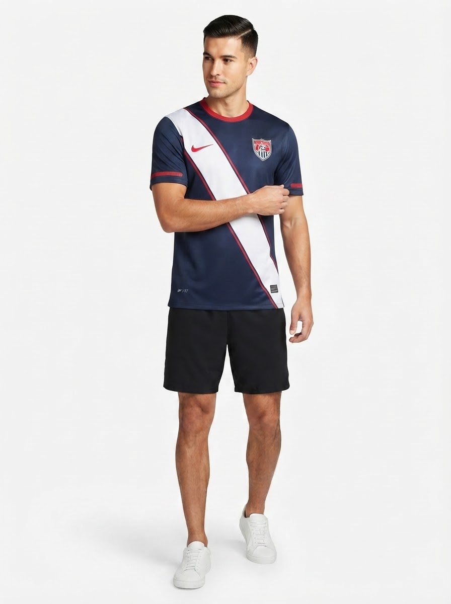 Retro Soccer Jersey USA Away 2010