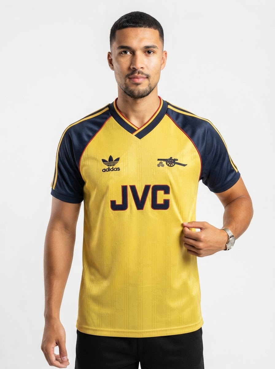 Arsenal 88/90 II Away Jersey - Retro Version