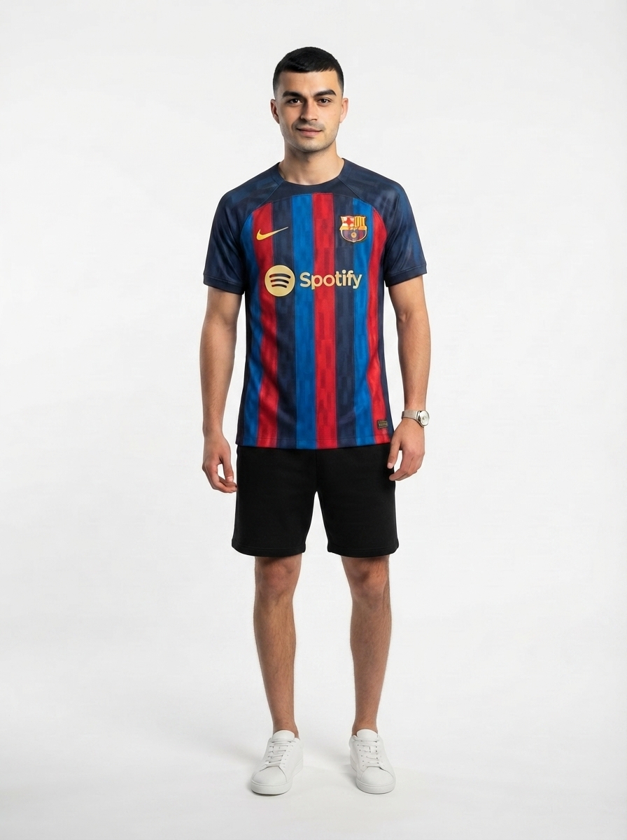 Barcelona Home Pedri 8 Home Fan Jersey 2025/26
