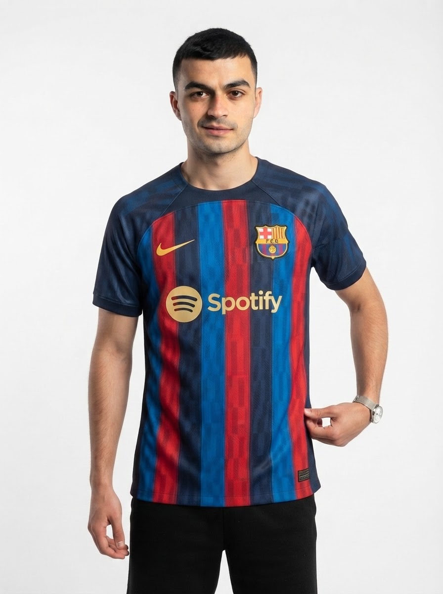 Barcelona Home Pedri 8 Home Fan Jersey 2025/26
