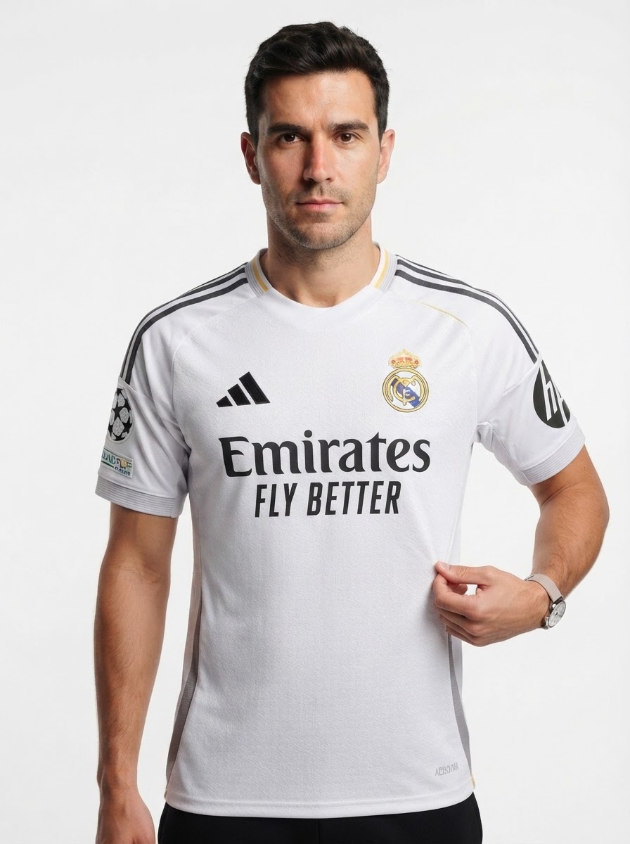 Real Madrid Home Jersey 2025/26 - Kylian Mbappé #9