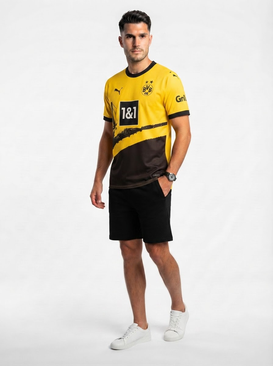 Borussia Dortmund 23/24 I Home Jersey - Player Version - Slim Fit