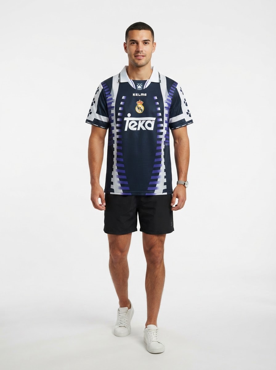 Real Madrid 97/98 II Away Jersey - Retro Version
