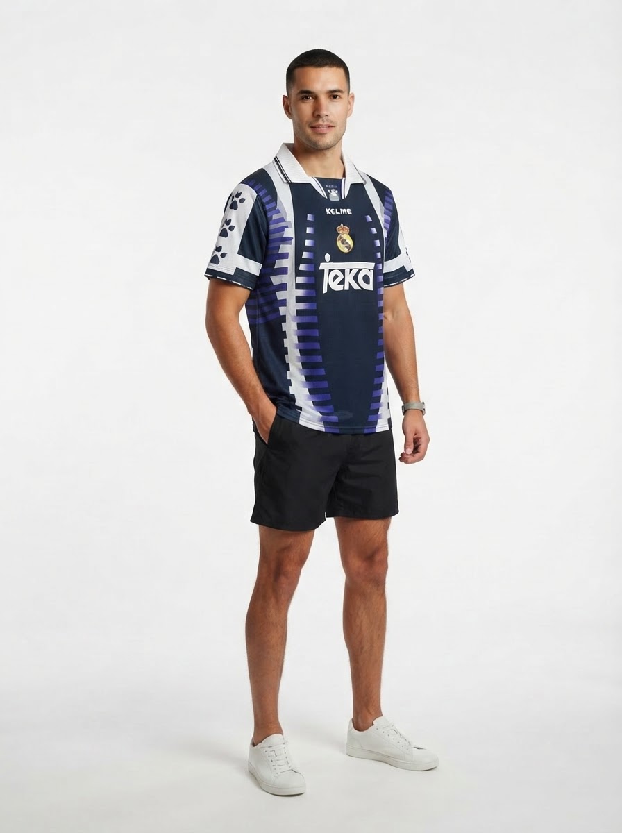Real Madrid 97/98 II Away Jersey - Retro Version