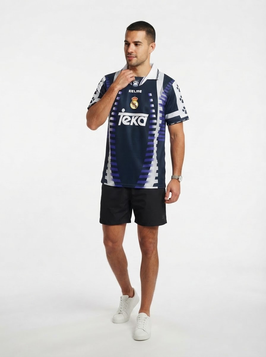 Real Madrid 97/98 II Away Jersey - Retro Version
