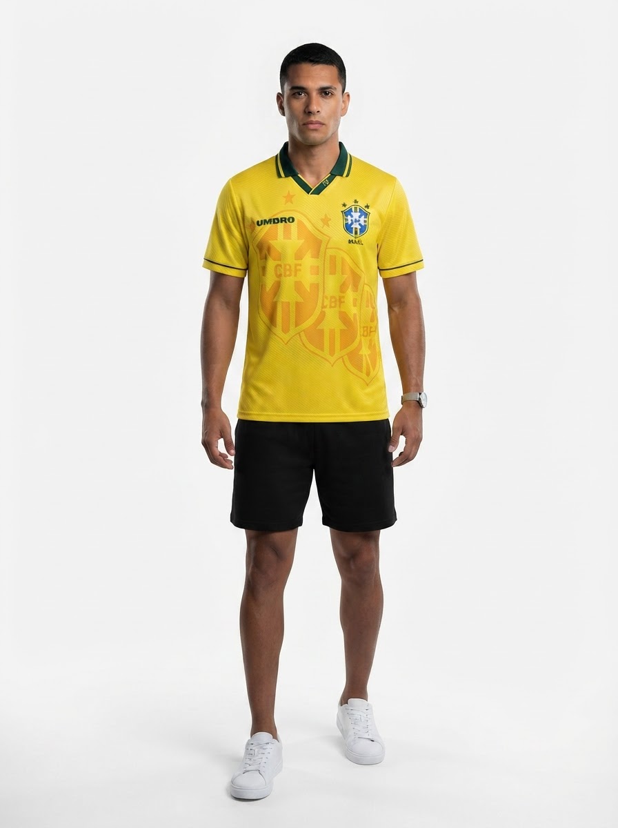 Jersey Retro Brasil 1993/1994 Fan