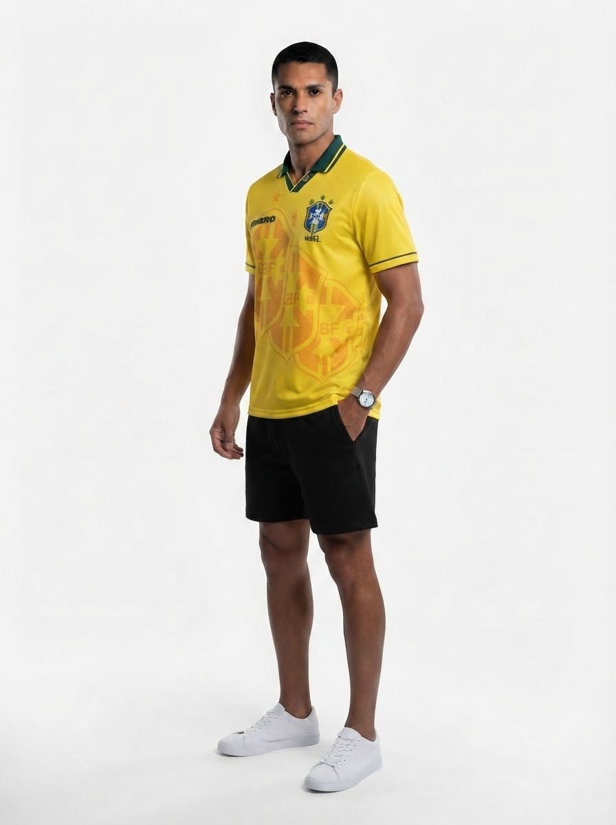 Jersey Retro Brasil 1993/1994 Fan