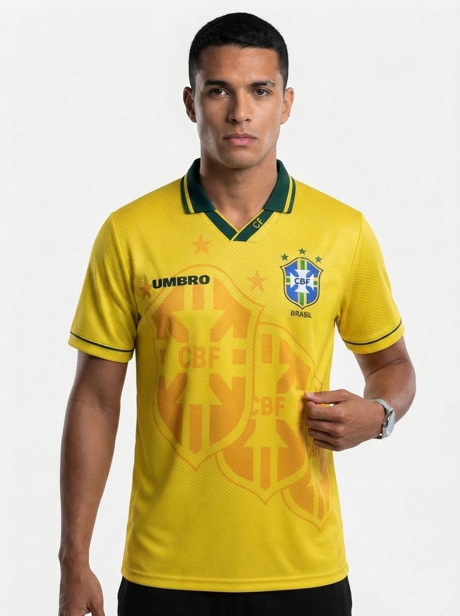 Jersey Retro Brasil 1993/1994 Fan