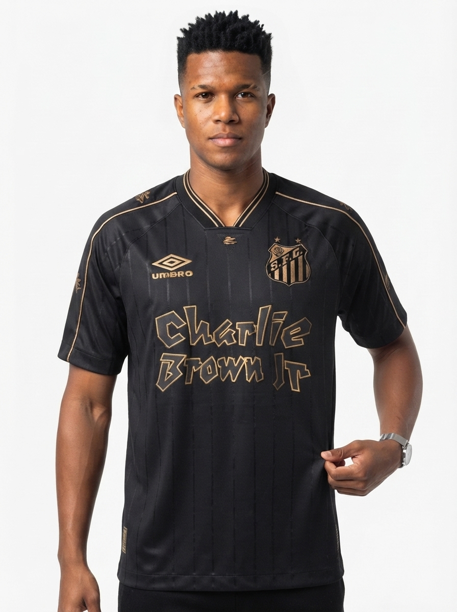 Santos Edição Especial Charlie Brown Jr Fan Version Men's 2024 / 2025